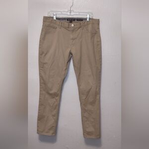 Michael Kors Parker Slim Fit Men's Tan/Khaki Pants Size 34/32